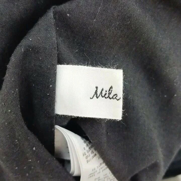 【中古】ミラオーウェン Mila Owen フレアスカート 0 黒 ブラック 無地 ロング丈 /RN ■GY62 レディース 【ベクトル 古着】 260904 auc-vector-21243234 ブランド古着の買取販売ベクトル サンプル画像3