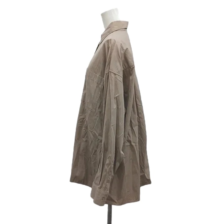 【中古】ミラオーウェン Mila Owen シャツ ビッグシルエット オーバーサイズ 長袖 胸ポケット F モカ /NP ■GY62 レディース 【ベクトル 古着】 260907 auc-vector-21243356 ブランド古着の買取販売ベクトル サンプル画像3