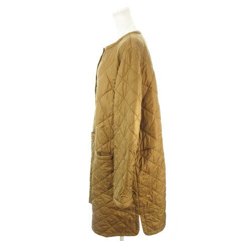 【中古】23区 オンワード樫山 キルティングコート 50 茶 ブラウン ノーカラー 長袖 6339868 /MN6 ■ECB009 レディース 【ベクトル 古着】 260910 auc-vector-21256475 ブランド古着の買取販売ベクトル サンプル画像3