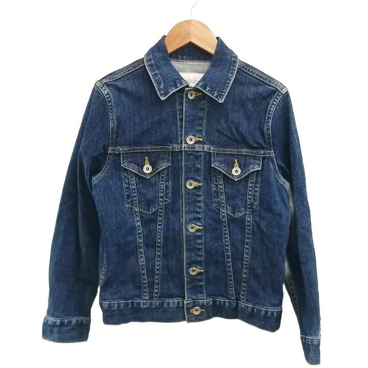【中古】B&Y ユナイテッドアローズ BEAUTY&YOUTH ビューティー&ユース デニムジャケット ジージャン 上着 アウター M 青 ブルー /CR ■GY81 レディース 【ベクトル 古着】 260916