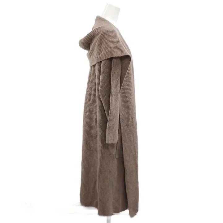 【中古】ミラオーウェン Mila Owen ロングカーディガン 0 茶 ブラウン 無地 ドロップショルダー 長袖 /RN ■GY81 レディース 【ベクトル 古着】 260915 auc-vector-21276442 ブランド古着の買取販売ベクトル サンプル画像3