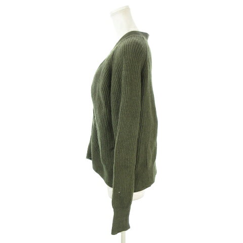 【中古】ミラオーウェン Mila Owen カーディガン F 緑 グリーン カーキ Vネック リブ編み 長袖 /MN31 ■GY75 レディース 【ベクトル 古着】 260925 auc-vector-21293303 ブランド古着の買取販売ベクトル サンプル画像3