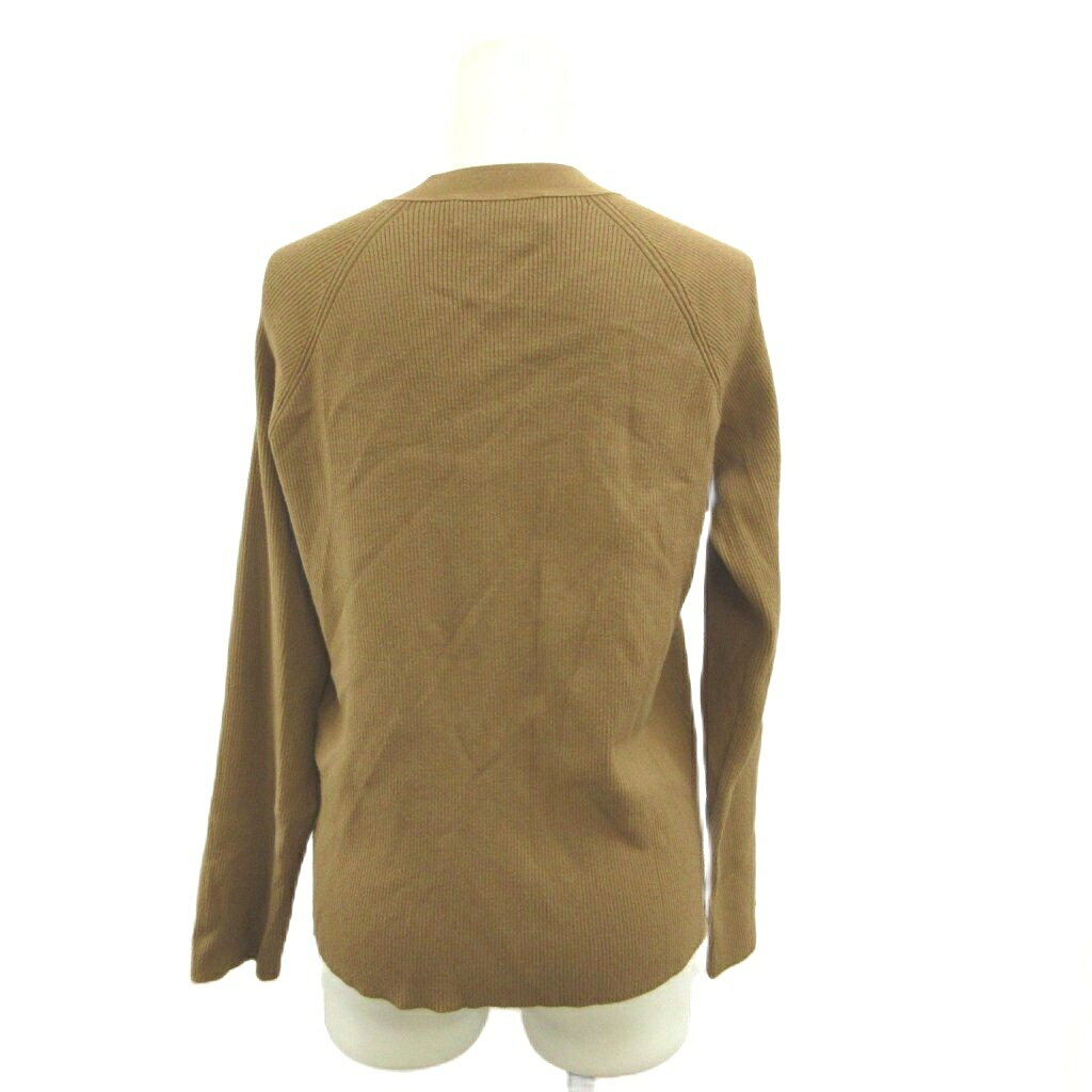 【中古】ミラオーウェン Mila Owen カーディガン Vネック 長袖 リブニット 0 茶 ブラウン /RY ■GY70 レディース 【ベクトル 古着】 260918 auc-vector-21275851 ブランド古着の買取販売ベクトル サンプル画像2