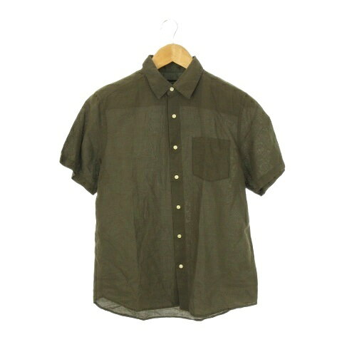 【中古】レイジブルー RAGEBLUE シャツ M 緑 カーキ 半袖 胸ポケット /CK6 ■ECA009 メンズ 【ベクトル 古着】 260930ブランドレイジブルー RAGEBLUE表記サイズM実寸サイズ肩幅：42cm　身幅：50cm　着丈：70cm　袖丈：21.5cm　　素材本体 綿 指定外繊維(ペーパー) 別布 ポリエステル 綿色緑 カーキ状態多少の使用感は見受けられますが、傷や汚れはなく、問題なくご使用いただける商品です ※あくまでも中古品ですので掲載写真や記載内容をご確認いただき、ご理解の上ご購入ください。商品のお問い合わせの回答を休止しております。＊各商品ページの商品詳細等をご確認の上ご購入ください。【中古】レイジブルー RAGEBLUE シャツ M 緑 カーキ 半袖 胸ポケット /CK6 ■ECA009 メンズ 【ベクトル 古着】 260930状態ランク　”A”詳細については、下記および「状態ランクについて」ページをご覧ください。未使用・新品の商品ほぼ新品同様の商品使用感が少なく、かなり状態の良い商品使用感はあるが、傷や汚れの少ない商品使用感の他、傷や汚れが見られる商品かなり大きな傷みがある難あり商品※S〜CランクはUSED品となりますので、使用感をご理解の上でご入札下さい。状態ランクについてinformationブランドレイジブルー RAGEBLUE表記サイズM実寸サイズ肩幅：42cm　身幅：50cm　着丈：70cm　袖丈：21.5cm　　素材本体 綿 指定外繊維(ペーパー) 別布 ポリエステル 綿色緑 カーキ状態多少の使用感は見受けられますが、傷や汚れはなく、問題なくご使用いただける商品です ※あくまでも中古品ですので掲載写真や記載内容をご確認いただき、ご理解の上ご購入ください。商品のお問い合わせの回答を休止しております。＊各商品ページの商品詳細等をご確認の上ご購入ください。本商品は一点物です他サイトや店舗にて販売している商品です。多少のお時間差にて欠品になることもございます。予めご了承頂ますようお願い致します。ベクトル・サイズガイドはこちらこの商品と同じブランドの商品を見る