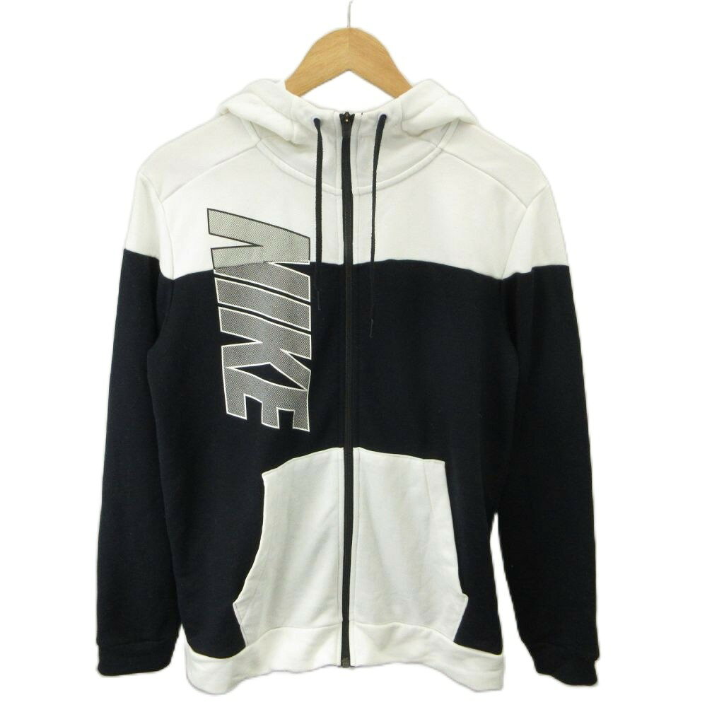 【中古】ナイキ NIKE スウェットパーカ ジップアップ ロゴプリント M 白 ホワイト 黒 ブラック 長袖 /NP ■ECD009 メンズ 【ベクトル 古着】 261002ブランドナイキ NIKE表記サイズM実寸サイズ肩幅：44cm　身幅：52cm　着丈：652cm　袖丈：59cm　　素材ポリエステル、レーヨン色白 ホワイト 黒 ブラック状態前側、後ろ首元に黄色いシミ、内側に毛玉がございますが、その他に目立ったダメージはなく、問題なくご使用いただける商品です。 ※あくまでも中古品ですので掲載写真や記載内容をご確認いただき、ご理解の上ご購入ください。備考（株）ナイキジャパン商品のお問い合わせの回答を休止しております。＊各商品ページの商品詳細等をご確認の上ご購入ください。【中古】ナイキ NIKE スウェットパーカ ジップアップ ロゴプリント M 白 ホワイト 黒 ブラック 長袖 /NP ■ECD009 メンズ 【ベクトル 古着】 261002状態ランク　”AB”詳細については、下記および「状態ランクについて」ページをご覧ください。未使用・新品の商品ほぼ新品同様の商品使用感が少なく、かなり状態の良い商品使用感はあるが、傷や汚れの少ない商品使用感の他、傷や汚れが見られる商品かなり大きな傷みがある難あり商品※S〜CランクはUSED品となりますので、使用感をご理解の上でご入札下さい。状態ランクについてinformationブランドナイキ NIKE表記サイズM実寸サイズ肩幅：44cm　身幅：52cm　着丈：652cm　袖丈：59cm　　素材ポリエステル、レーヨン色白 ホワイト 黒 ブラック状態前側、後ろ首元に黄色いシミ、内側に毛玉がございますが、その他に目立ったダメージはなく、問題なくご使用いただける商品です。 ※あくまでも中古品ですので掲載写真や記載内容をご確認いただき、ご理解の上ご購入ください。備考（株）ナイキジャパン商品のお問い合わせの回答を休止しております。＊各商品ページの商品詳細等をご確認の上ご購入ください。本商品は一点物です他サイトや店舗にて販売している商品です。多少のお時間差にて欠品になることもございます。予めご了承頂ますようお願い致します。ベクトル・サイズガイドはこちらこの商品と同じブランドの商品を見る