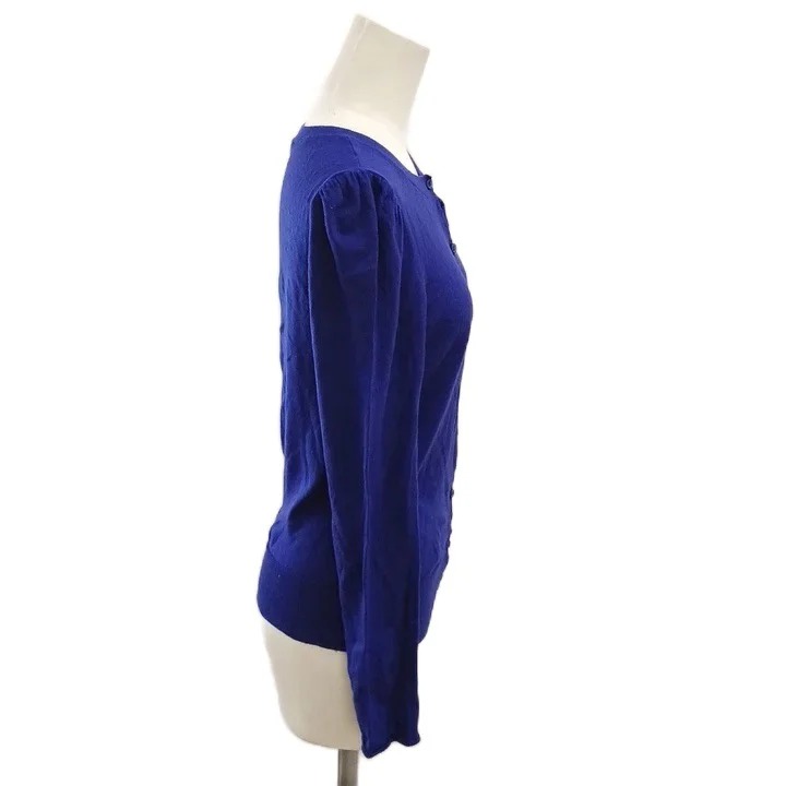 【中古】ミラオーウェン Mila Owen ニットカーディガン ウール ラウンドネック 長袖 無地 0 ブルー /NP ■GY70 レディース 【ベクトル 古着】 261013 auc-vector-21344355 ブランド古着の買取販売ベクトル サンプル画像3