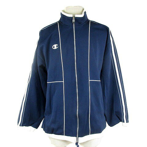 【中古】チャンピオン CHAMPION ジャケット ジャージ スタンドカラー 長袖 ジップアップ 厚手 ライン ロゴ O 紺 ネイビー アウター メンズ 【ベクトル 古着】 240730ブランドチャンピオン CHAMPION表記サイズO(日本サイズXL相当)実寸サイズ身幅：62cm　着丈：69cm　ゆき丈：85cm　衣類は全て平台に平置きし外寸を測定しております。商品によってはどうしても若干の誤差が発生してしまいます。 　1〜2cmの誤差は予めご了承ください。　素材身頃 ポリエステル 90% 綿 10% 裏衿 ポリエステル 100%色紺 白 色に関しましては出品者の主観で判断しておりますので、正規カラーなどとは言いまわしが等が異なる場合がございます。仕様生地感 厚手 ポケット ×2 開閉 フロントジップ 裏地 なし 伸縮性 なし 透け感 なし 柄 ライン状態使用感が少なく、かなり状態の良い商品です。※あくまでも中古品ですので掲載写真や記載内容をご確認いただき、ご理解の上ご購入ください。付属品に関しましては記載欄または、写真に写っているものがすべてになります。商品のお問い合わせの回答を休止しております。＊各商品ページの商品詳細等をご確認の上ご購入ください。【中古】チャンピオン CHAMPION ジャケット ジャージ スタンドカラー 長袖 ジップアップ 厚手 ライン ロゴ O 紺 ネイビー アウター メンズ 【ベクトル 古着】 240730状態ランク　”A”詳細については、下記および「状態ランクについて」ページをご覧ください。未使用・新品の商品ほぼ新品同様の商品使用感が少なく、かなり状態の良い商品使用感はあるが、傷や汚れの少ない商品使用感の他、傷や汚れが見られる商品かなり大きな傷みがある難あり商品※S〜CランクはUSED品となりますので、使用感をご理解の上でご入札下さい。状態ランクについてinformationブランドチャンピオン CHAMPION表記サイズO(日本サイズXL相当)実寸サイズ身幅：62cm　着丈：69cm　ゆき丈：85cm　衣類は全て平台に平置きし外寸を測定しております。商品によってはどうしても若干の誤差が発生してしまいます。 　1〜2cmの誤差は予めご了承ください。　素材身頃 ポリエステル 90% 綿 10% 裏衿 ポリエステル 100%色紺 白 色に関しましては出品者の主観で判断しておりますので、正規カラーなどとは言いまわしが等が異なる場合がございます。仕様生地感 厚手 ポケット ×2 開閉 フロントジップ 裏地 なし 伸縮性 なし 透け感 なし 柄 ライン状態使用感が少なく、かなり状態の良い商品です。※あくまでも中古品ですので掲載写真や記載内容をご確認いただき、ご理解の上ご購入ください。付属品に関しましては記載欄または、写真に写っているものがすべてになります。商品のお問い合わせの回答を休止しております。＊各商品ページの商品詳細等をご確認の上ご購入ください。本商品は一点物です他サイトや店舗にて販売している商品です。多少のお時間差にて欠品になることもございます。予めご了承頂ますようお願い致します。ベクトル・サイズガイドはこちらこの商品と同じブランドの商品を見る