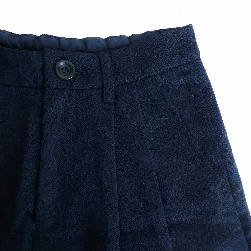【中古】ロペピクニック ROPE Picnic パンツ ショート ショーパン タック 無地 36 紺 ネイビー レディース 【ベクトル 古着】 240801 auc-vector-19915506 ブランド古着の買取販売ベクトル サンプル画像3