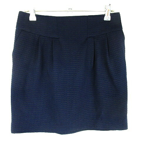 【中古】ジーナシス JEANASIS スカート フレア ミニ バックファスナー タック 薄手 無地 F 紺 ネイビー ボトムス /T2 レディース 【ベクトル 古着】 241121 【中古】ジーナシス JEANASIS スカート フレア ミニ バックファスナー タック 薄手 無地 F 紺 ネイビー ボトムス /T2 レディース 【ベクトル 古着】 241121