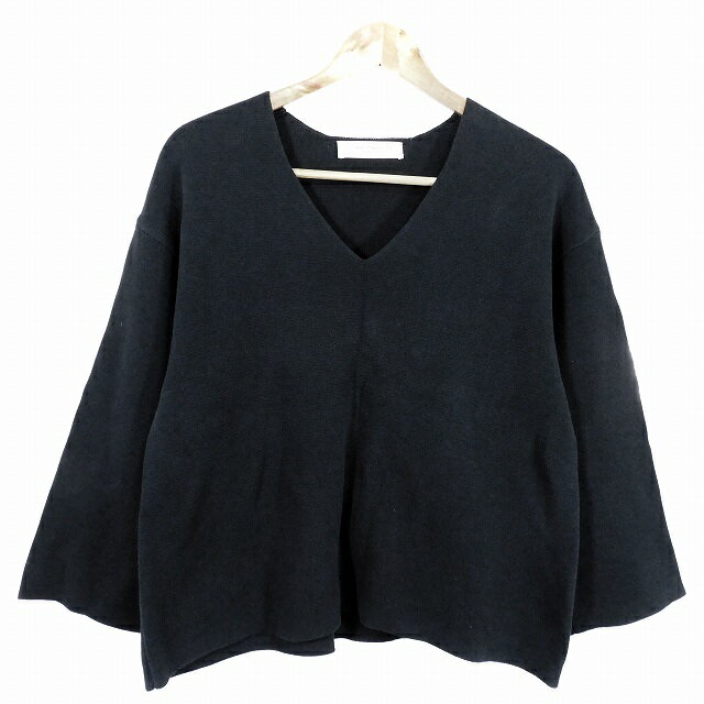 【中古】B&Y ユナイテッドアローズ BEAUTY&YOUTH ビューティー&ユース ニット カットソー 長袖 Vネック..