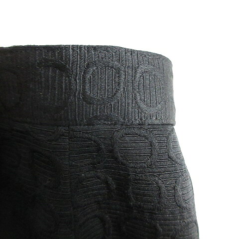 【中古】ナノユニバース nano universe garde robe フレアスカート ひざ丈 バックファスナー 薄手 刺繍 38 黒 ブラック ボトムス /T2 レディース 【ベクトル 古着】 250521 auc-vector-20319476 ブランド古着の買取販売ベクトル サンプル画像3