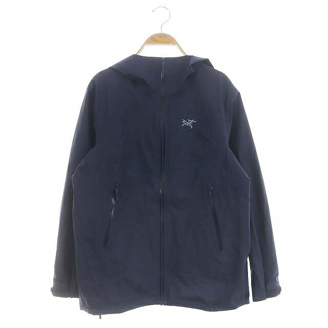 【中古】アークテリクス ARC'TERYX Beta Jacket Womens Black Sapphire パーカー ジャンパー ウインドブレーカー ゴアテックス ジップアップ S/P 紺 ネイビー X000008064 /ES ■OS レディース 【ベクトル 古着】 240226