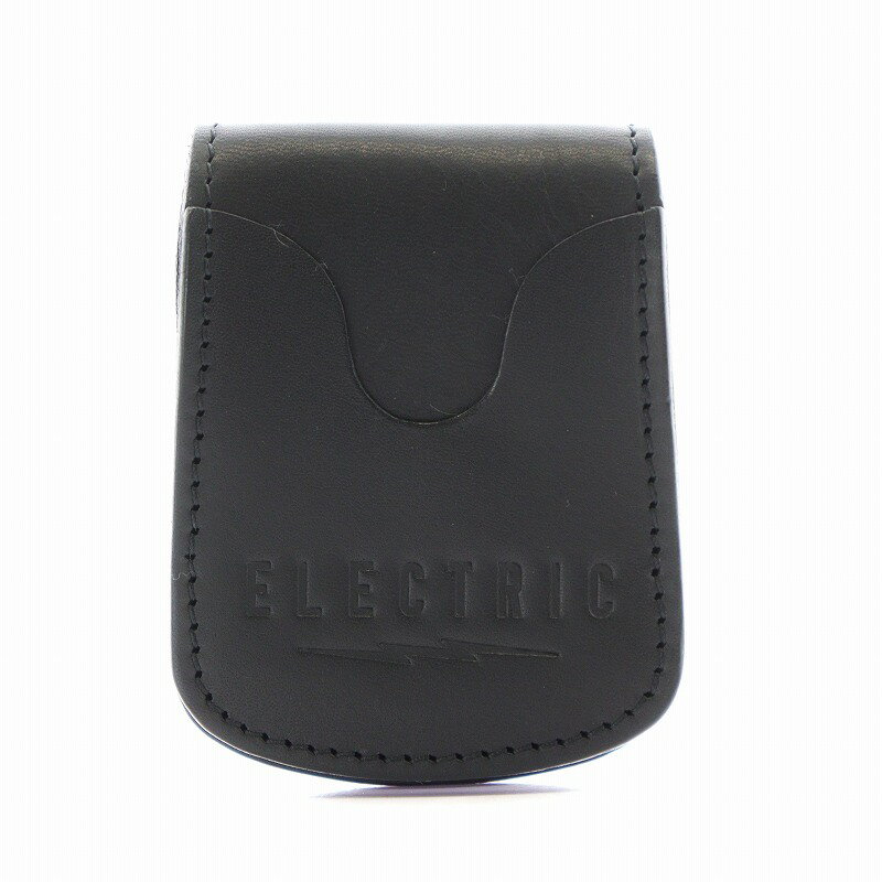 【中古】エレクトリック ELECTRIC LEATHER COIN POUCH コインケース 小銭入れ レザー 黒 ブラック EAL02 /AN11 メンズ 【ベクトル 古着】 240919