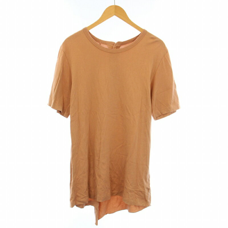 【中古】ベッドフォード BED J.W. FORD Tシャツ カットソー ハーフボタン 半袖 1 S ベージュ 18SS-B-CS03 /TK メンズ 【ベクトル 古着】 250130