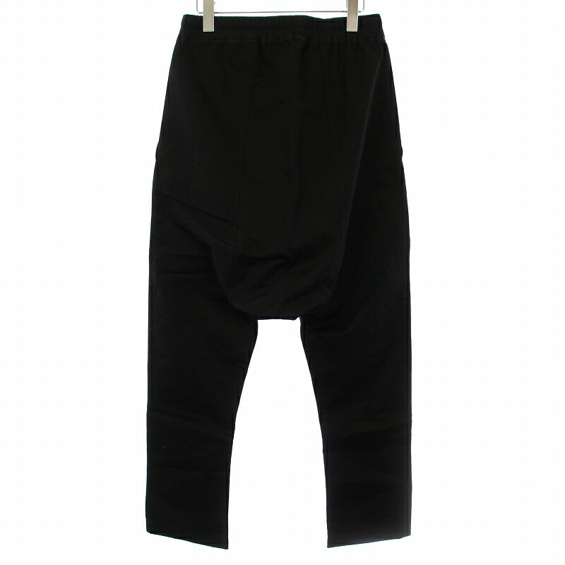 【中古】リックオウエンス Rick Owens 17AW DrawString ドローストリング サルエル イージーパンツ 46 黒 ブラック RU17F8380-DT /DK メンズ 【ベクトル 古着】 250209