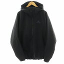 【中古】アークテリクス ARC'TERYX ガンマ フーディ GAMMA LT HOODY マウンテンパーカ ロゴ刺繍 ナイロン XL 黒 ブラック 17307 /AN21 メンズ 【ベクトル 古着】 250624