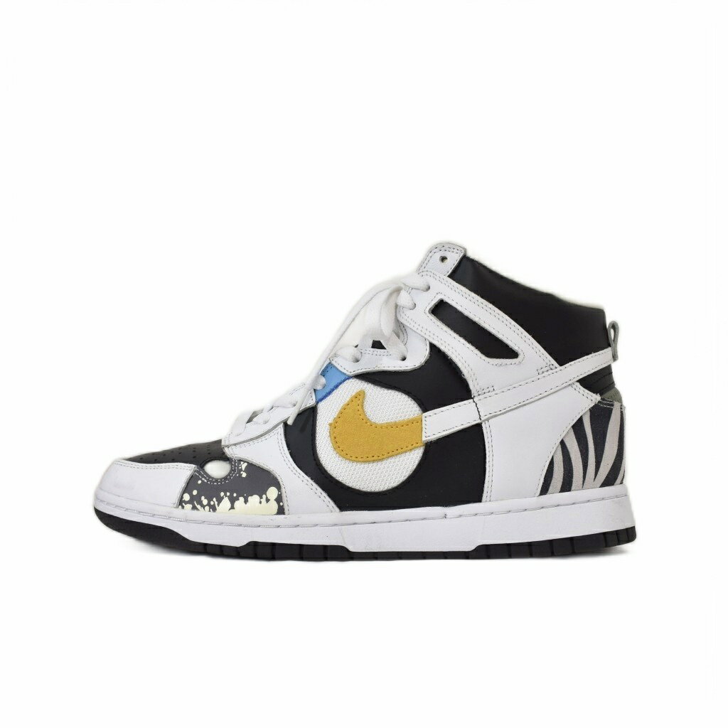 【中古】ナイキ NIKE WMNS DUNK HIGH WHITE AND BLACK ウィメンズ ダンク ハイ スニーカー US11 白 ホワイト DZ7327-100 レディース 【ベクトル 古着】 250831