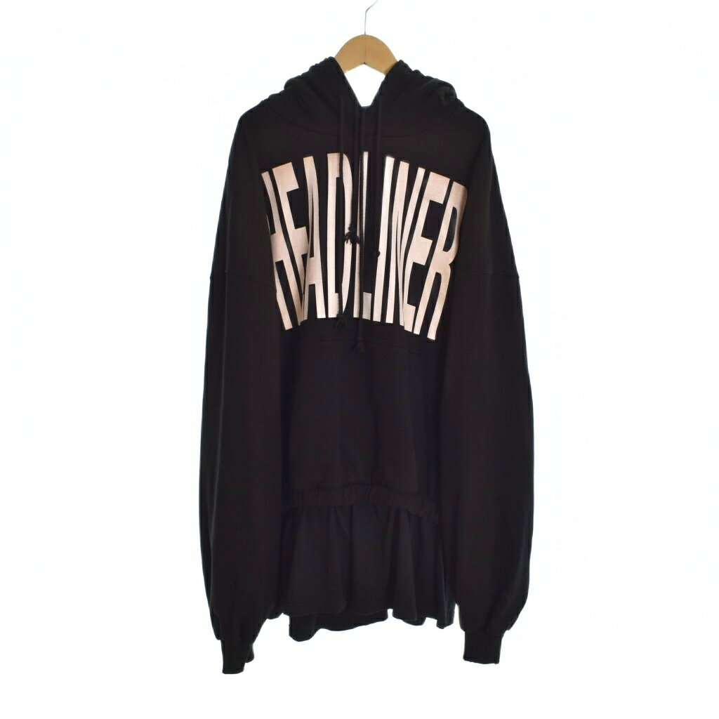 中古 プロジェクトジーアール PROJECT G/R DOUBLE LAYERED HOODIE ダブル レイヤード パ…