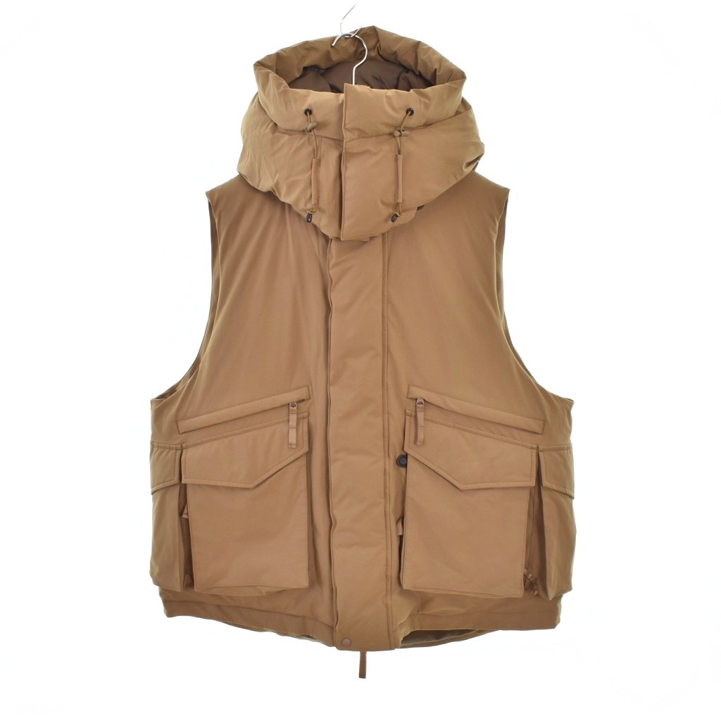 【中古】ダイワ ピアサーティナイン DAIWA PIER39 TECH PADDING FISHING VEST テック パディングベスト 中綿 L 茶 ブラウン BW-28021W ☆AA★ メンズ 【ベクトル 古着】 260311