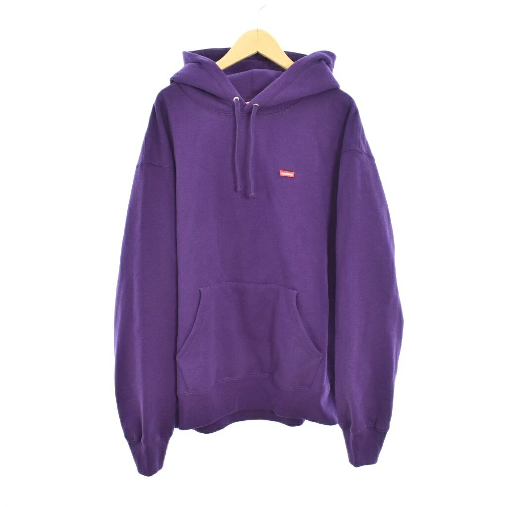シュプリーム SUPREME 25FW Small Box Hooded Sweatshirt スモールボックスロゴ フーデッドスウェットシャツ プルオーバー パーカー フーディー M 紫 パープル メンズ  260323