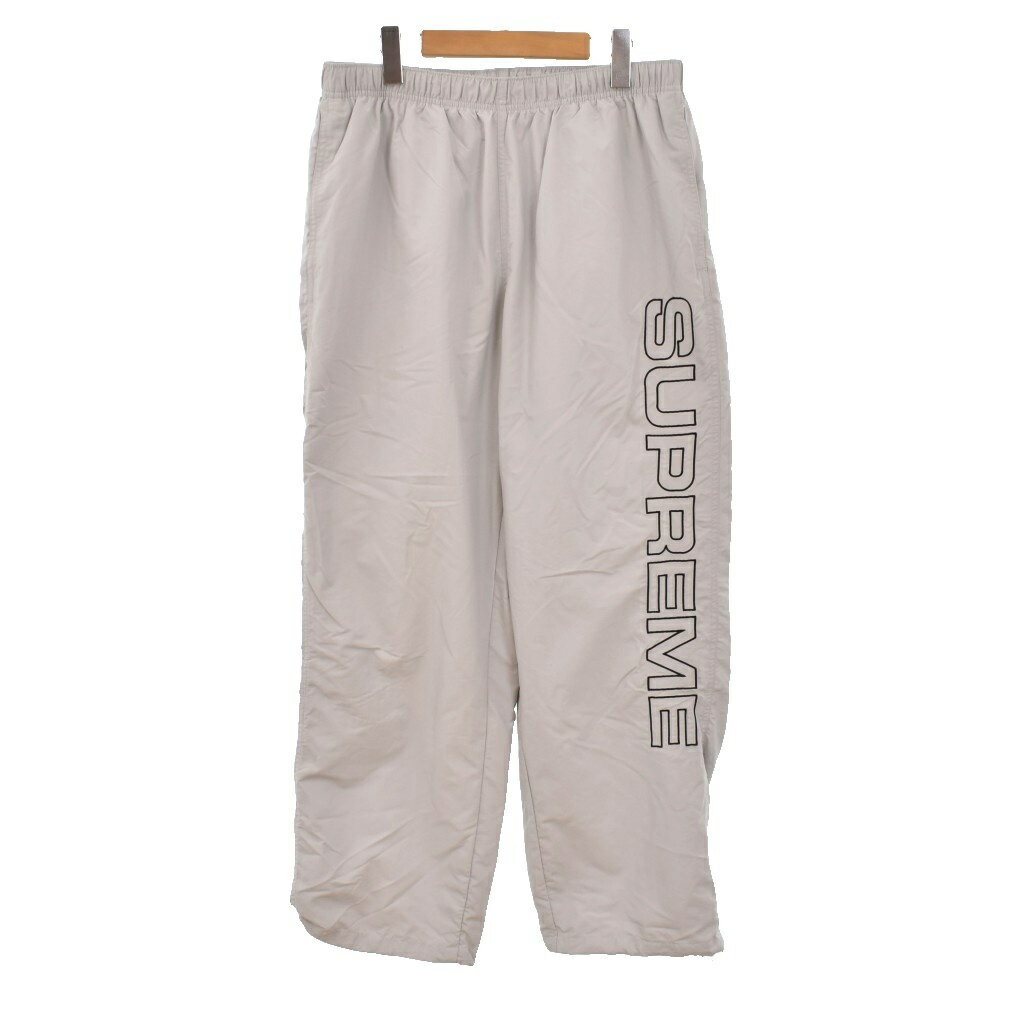 【中古】シュプリーム SUPREME 24AW Spellout Embroidered Track Pant スペルアウ...