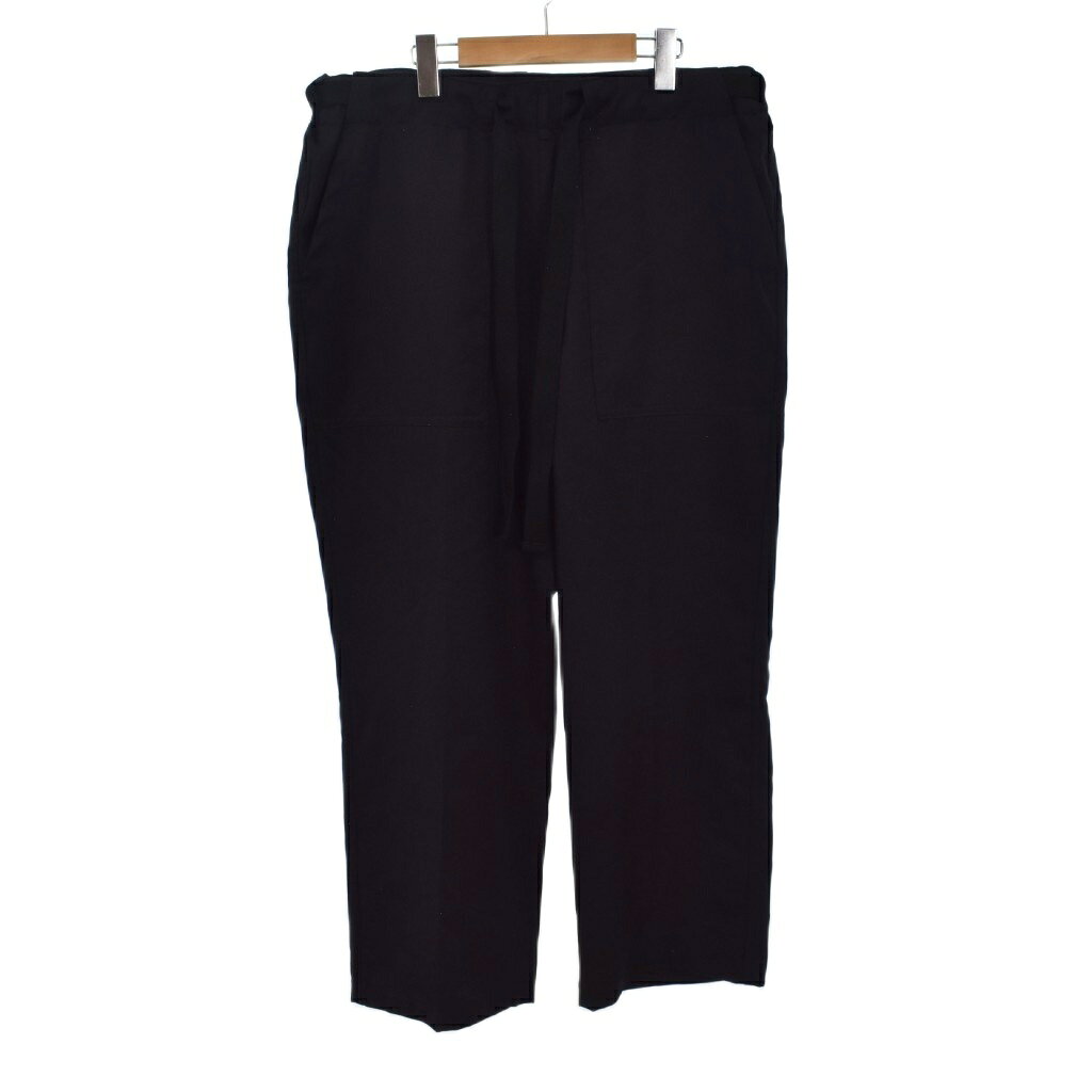 樂天商城 - 【中古】RAINMAKER レインメーカー KARATE PANTS 空手パンツ スラックス センタープレス 無地 F 紺 ネイビー RM232-014 メンズ 【ベクトル 古着】 260416