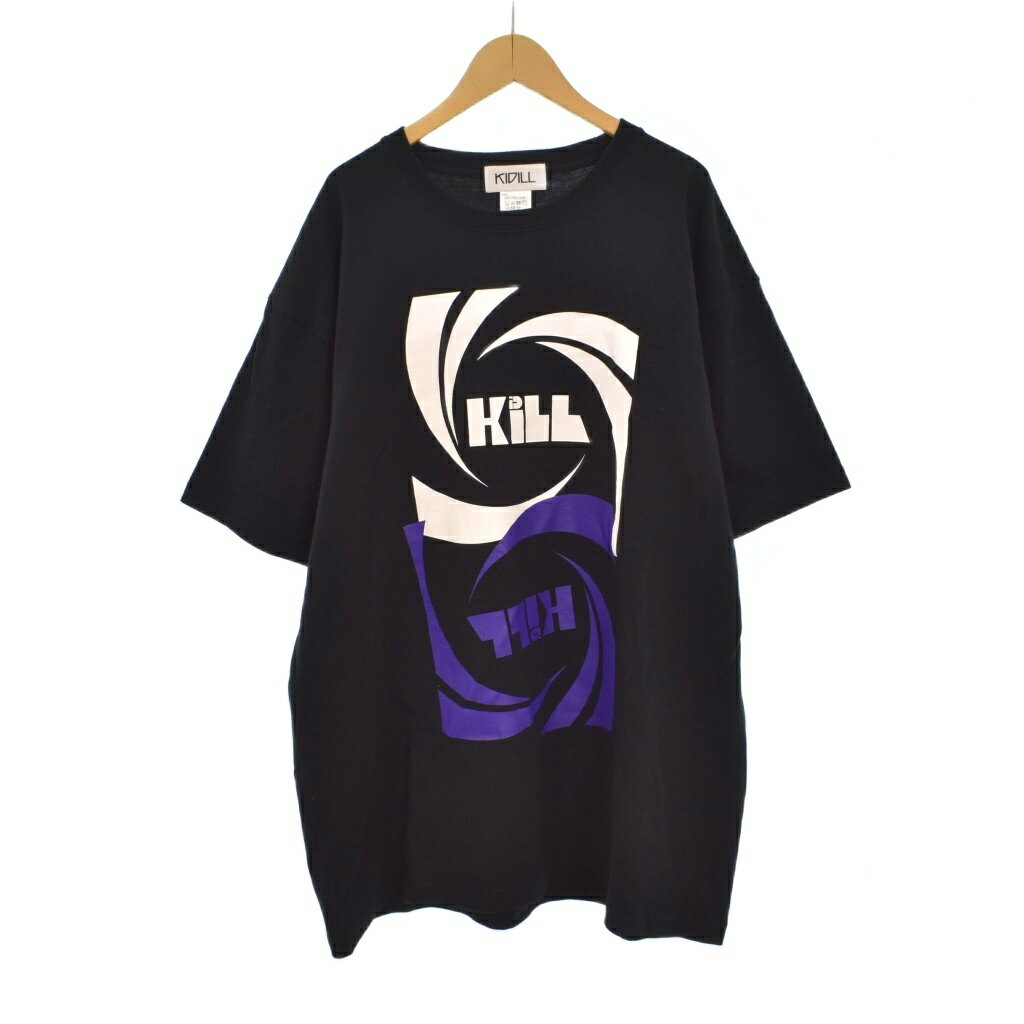 レア✨キディル KIDILL ロンT 長袖 秩序Tシャツ Freeサイズ KIDILL（キディル） KIDILL 25AW Le Chaos Long Sleeve T-Shirt ユニ