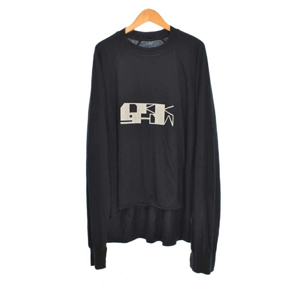 ダークシャドウ DRKSHDW 22FW Graphic Level Long T-Shirt Tシャツ 長袖 ロンT 黒 ブラック DS02A3210-RNEP4 メンズ  260722