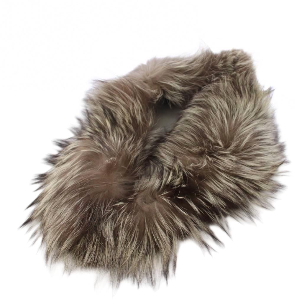【中古】ノーブランド ティペット 毛皮 茶 ブラウン /TK ■GY99 レディース 【ベク...