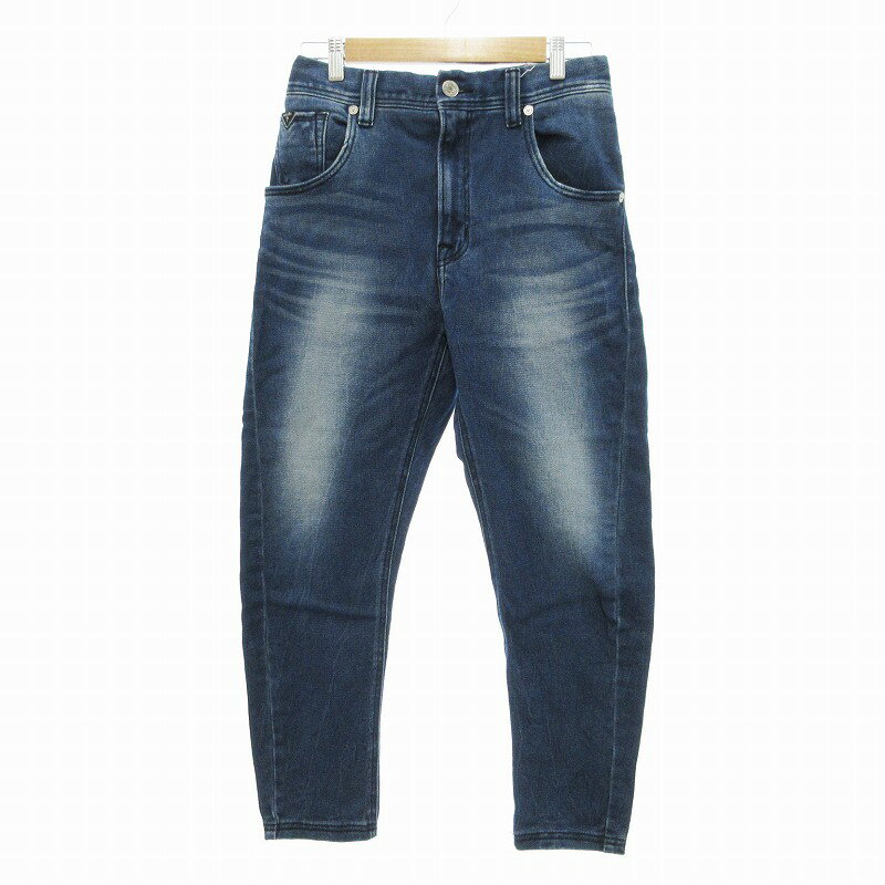 【中古】ゲス GUESS イージー デニムパンツ ジーンズ テーパード ストレッチ インディゴブルー S /VU● 0103 メンズ 【ベクトル 古着】 250103