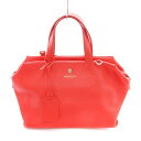 【中古】モダルー MODALU ハンドバッグ ショルダー 2WAY 赤 レッド /UO ■GY03 レディース 【ベクトル 古着】 250624