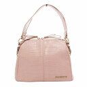 【中古】ジルスチュアート JILL STUART 2WAY ハンドバッグ ショルダー ロゴ パッチ フェイクレザー ピンク /HO ■GY99 レディース 【ベ...