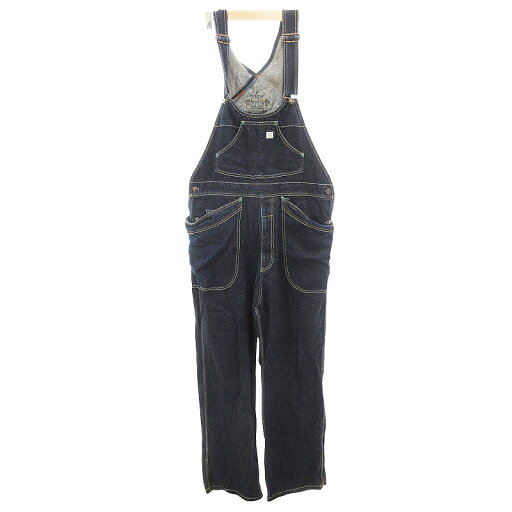 【中古】ゴーヘンプ GO HEMP デニム オーバーオール サロペット ヘンプ混 32 インディゴ 紺 ネイビー /FF メンズ 【ベクトル 古着】 250702 【中古】ゴーヘンプ GO HEMP デニム オーバーオール サロペット ヘンプ混 32 インディゴ 紺 ネイビー /FF メンズ 【ベクトル 古着】 250702