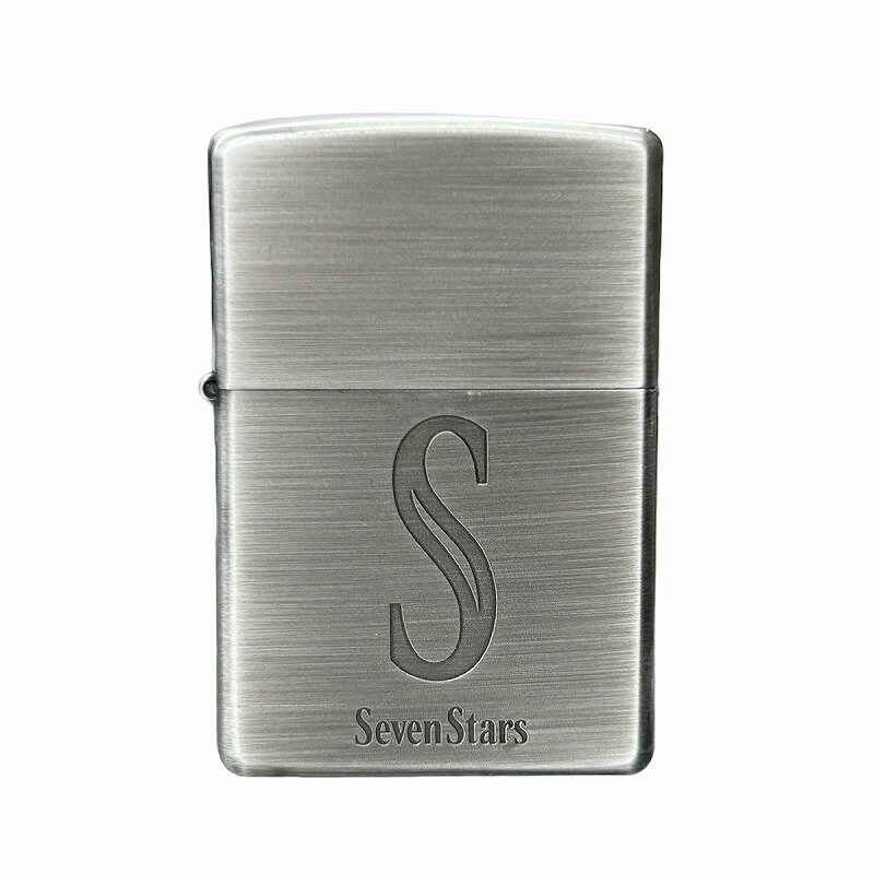 【中古】ジッポー ZIPPO ジッポー ZIPPO セブンスター 2000年 銀 シルバー オイルライター ローラー式 喫煙具 メンズ レディース 【ベクトル 古着】 240408