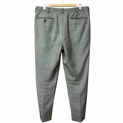 【中古】ジェイプレス J.PRESS ウール混 シルク混 パンツ スラックス ノータック 灰 グレー 100 021-5 メンズ 【ベクトル 古着】 250511
