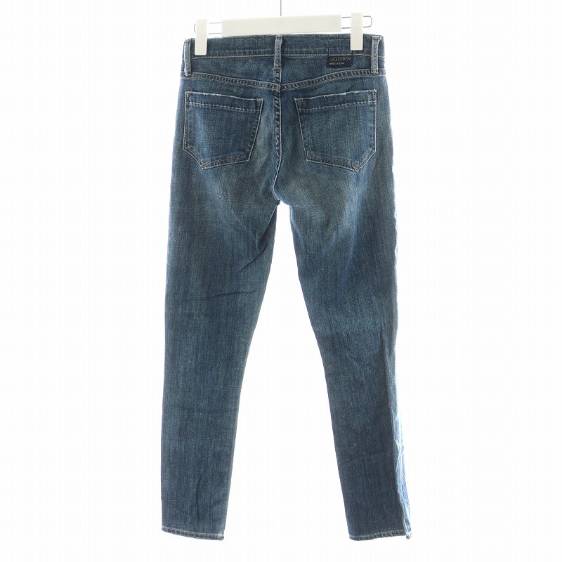 【中古】ゴールドサイン GOLDSIGN デニムパンツ ジーンズ ジーパン ジッパーフライ 24 青 ブルー 2121057 /AN29 ■GY41 レディース 【ベクトル 古着】 250625