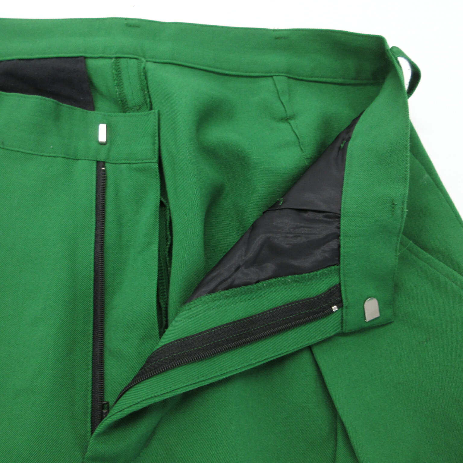 【中古】リノー LiNoH パンツ スラックス ワイド 1 緑 グリーン /JS レディース 【ベクトル 古着】 250807