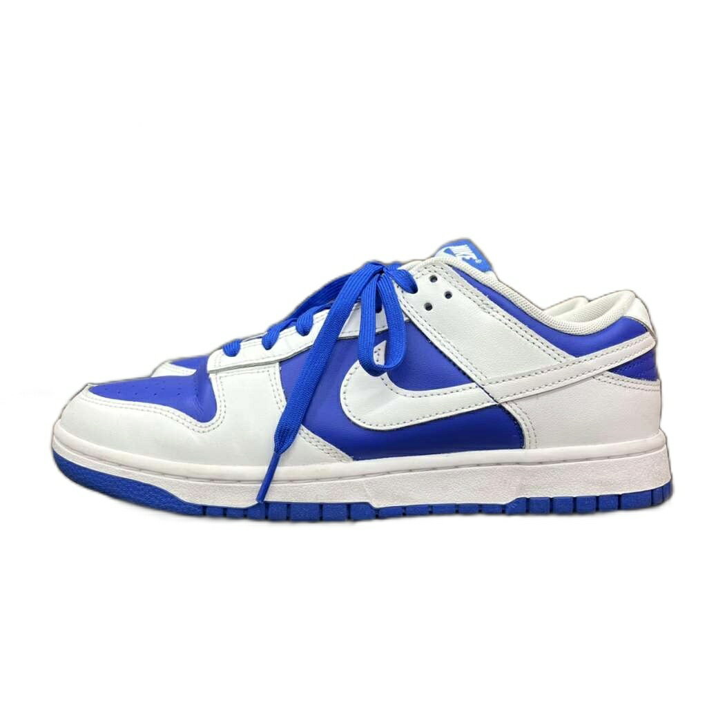 ナイキ NIKE Dunk Low Retro Racer Blue and White ダンク ロー レトロ レイサー スニーカー 27.0cm 青 ブルー 白 ホワイト DD1391-401 ☆AA★ メンズ 250822