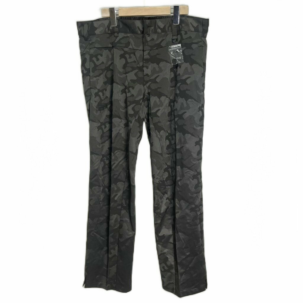 【中古】コモンゴルフ ComonGolf 迷彩柄 テーパードパンツ ゴルフウェア 5L グレー カモフラージュ メンズ 【ベクトル 古着】 251024