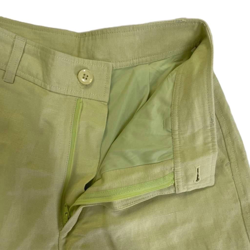 【中古】ミラオーウェン Mila Owen 裾折り返し寸たら麻PT ワイドパンツ ストレート スラックス 1 09WFP191076 ライム グリーン ■GY43 レディース 【ベクトル 古着】 260113 auc-vector-20668427 ブランド古着の買取販売ベクトル サンプル画像3
