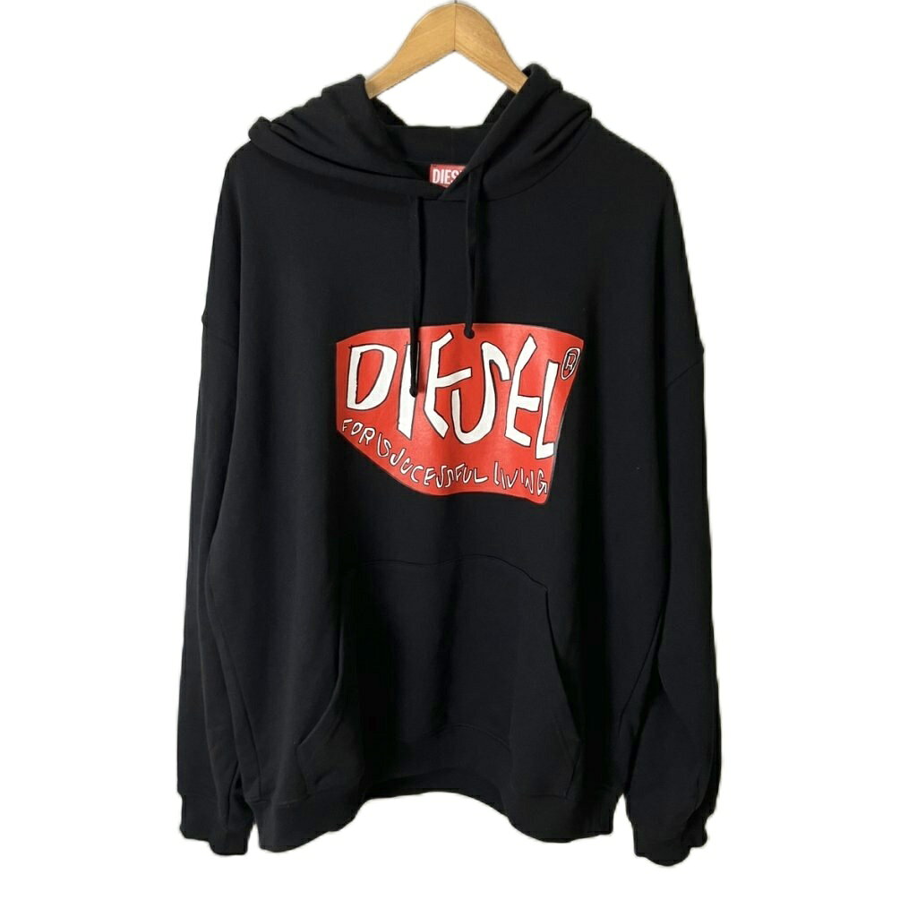 ディーゼル DIESEL s-boxt-hood-jp-shohei パーカー フーディ xxl ブラック メンズ  260115