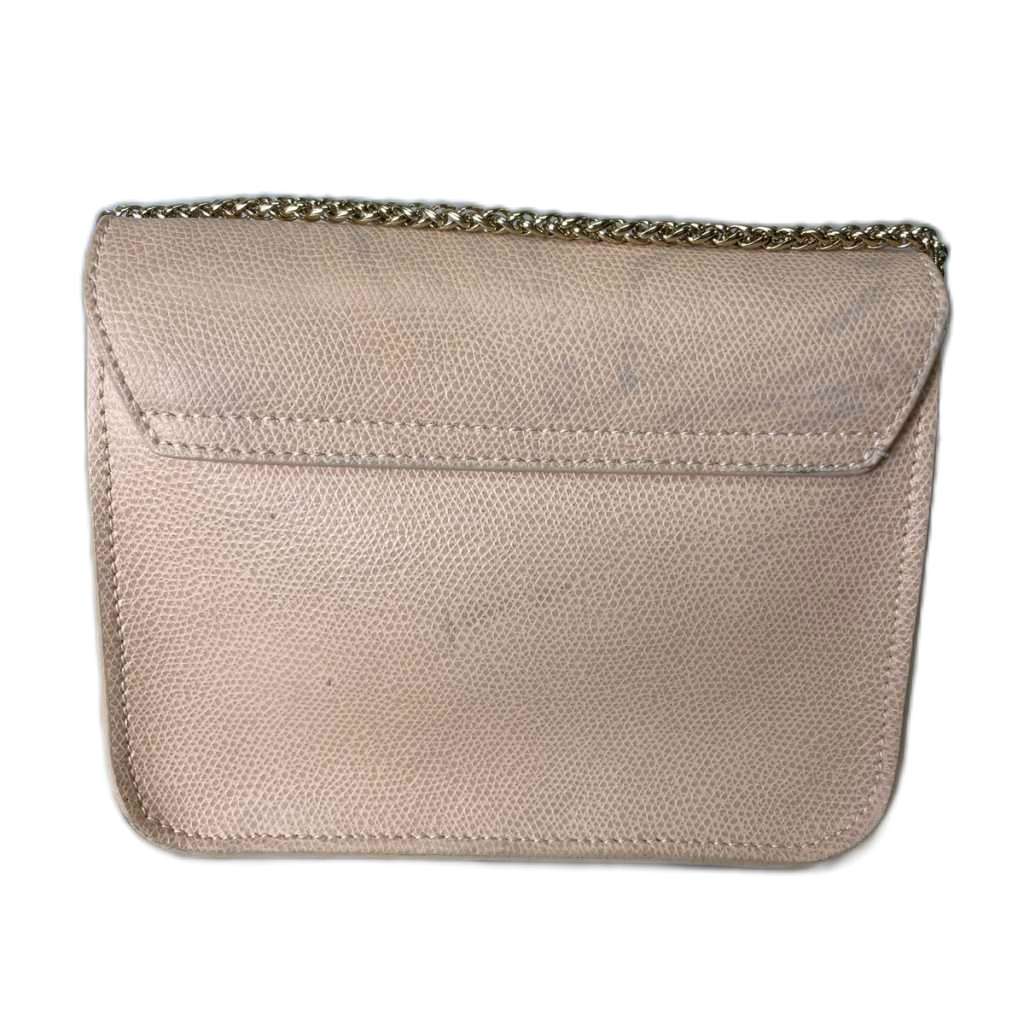 ブランド古着の買取販売ベクトルの【中古】フルラ FURLA メトロポリス レザーショルダーバッグ ミニポシェット ピンクベージュ ■GY06 レディース 【ベクトル 古着】 260129｜アングル2