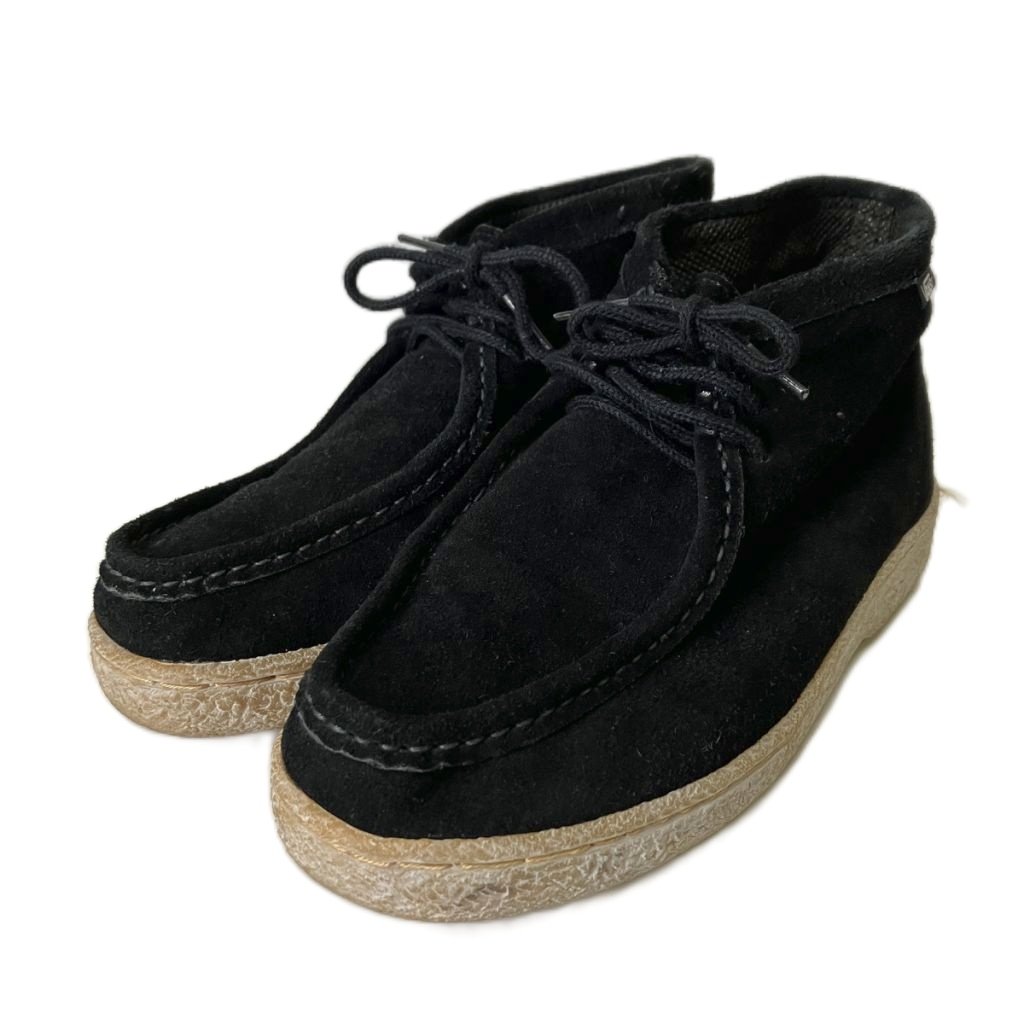 樂天商城 - 【中古】バンズ VANS スニーカー ハイカット プレーントゥ ブラック レディース 【ベクトル 古着】 260322