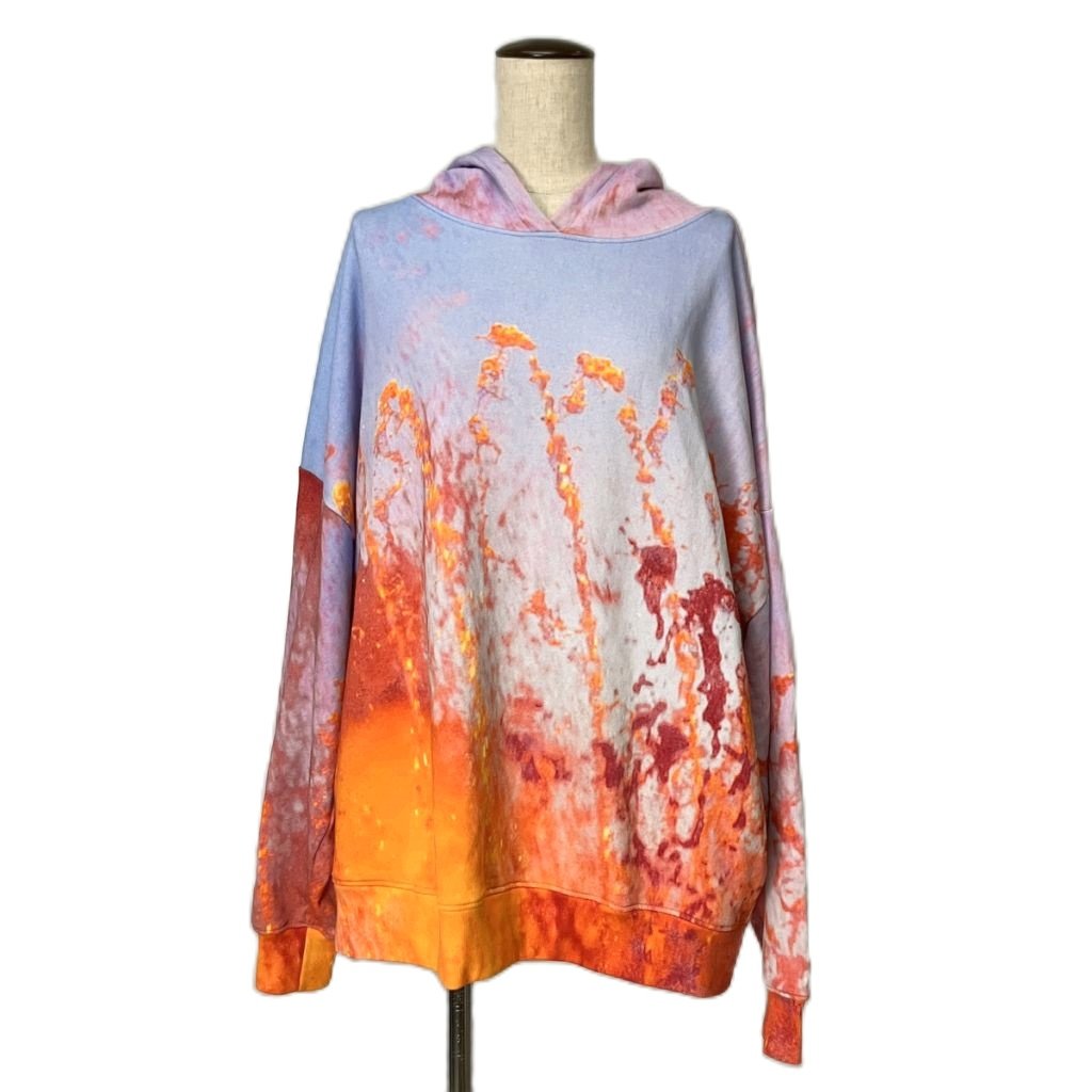 【中古】デシグアル Desigual mika ninagawa 蜷川実花 コラボ 長袖 スウェットパーカー M マルチカラー レディース 【ベクトル 古着】 260415