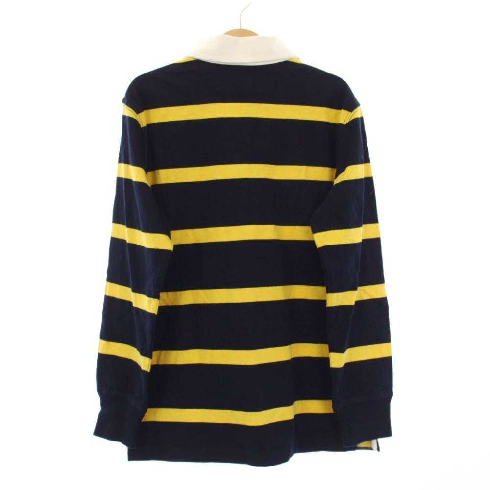 【中古】ポロ ラルフローレン POLO RALPH LAUREN タグ付き ポロシャツ 長袖 ボーダ...