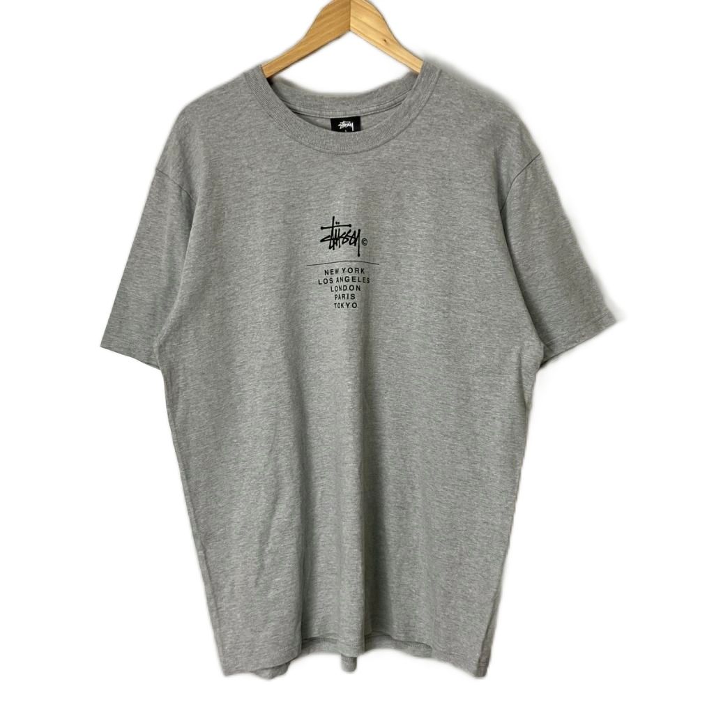 楽天市場】stussy tシャツ グレーの通販