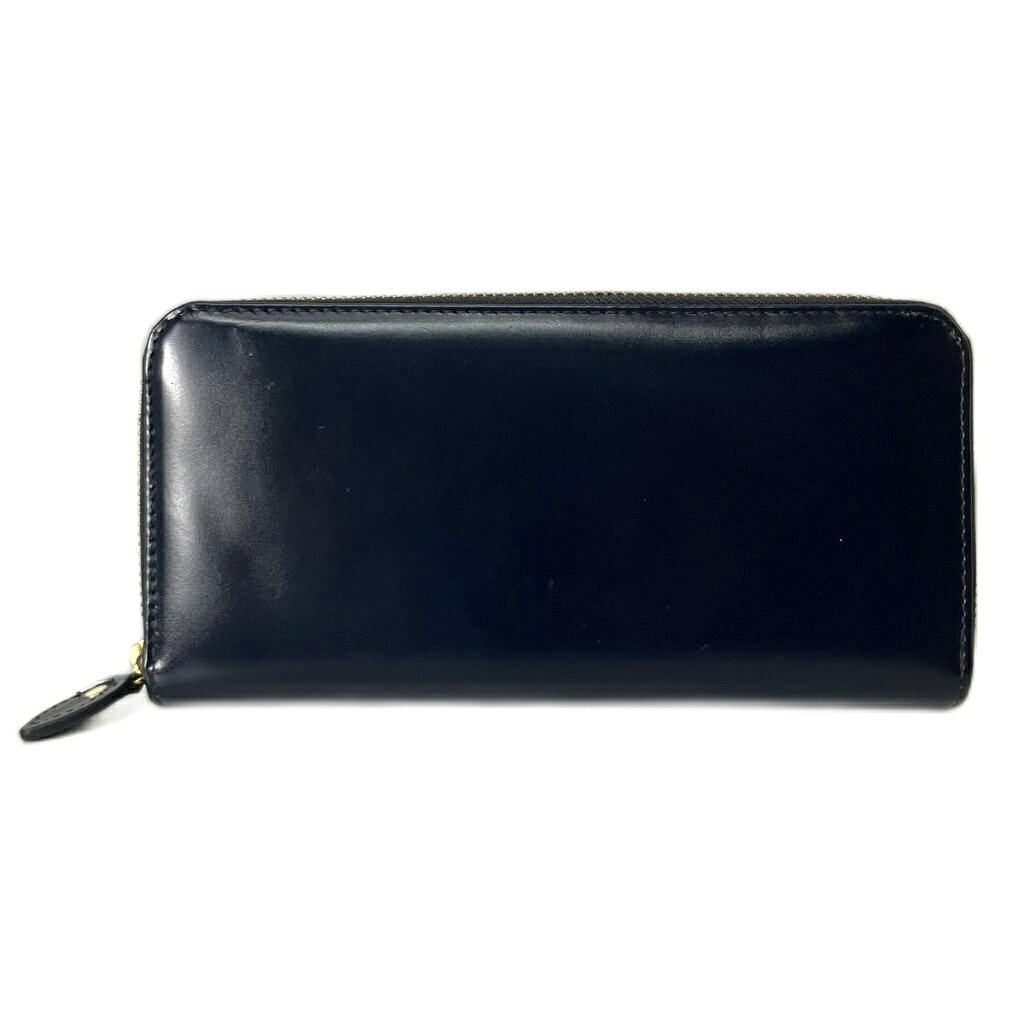 【中古】glevio グレヴィオ ロングウォレット 長財布 ダークネイビー ■GY99 メンズ 【ベクトル 古着】 260421