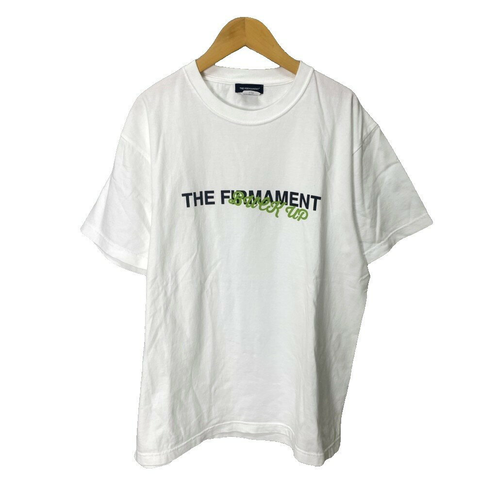 ザ ファーマメント THE FIRMAMENT Buck Up Tシャツ カットソー 半袖 L ホワイト メンズ  260508