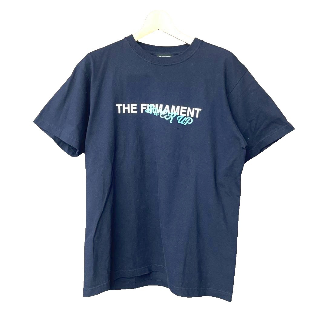 ザ ファーマメント THE FIRMAMENT Buck Up Tシャツ カットソー 半袖 L ネイビー メンズ  260511