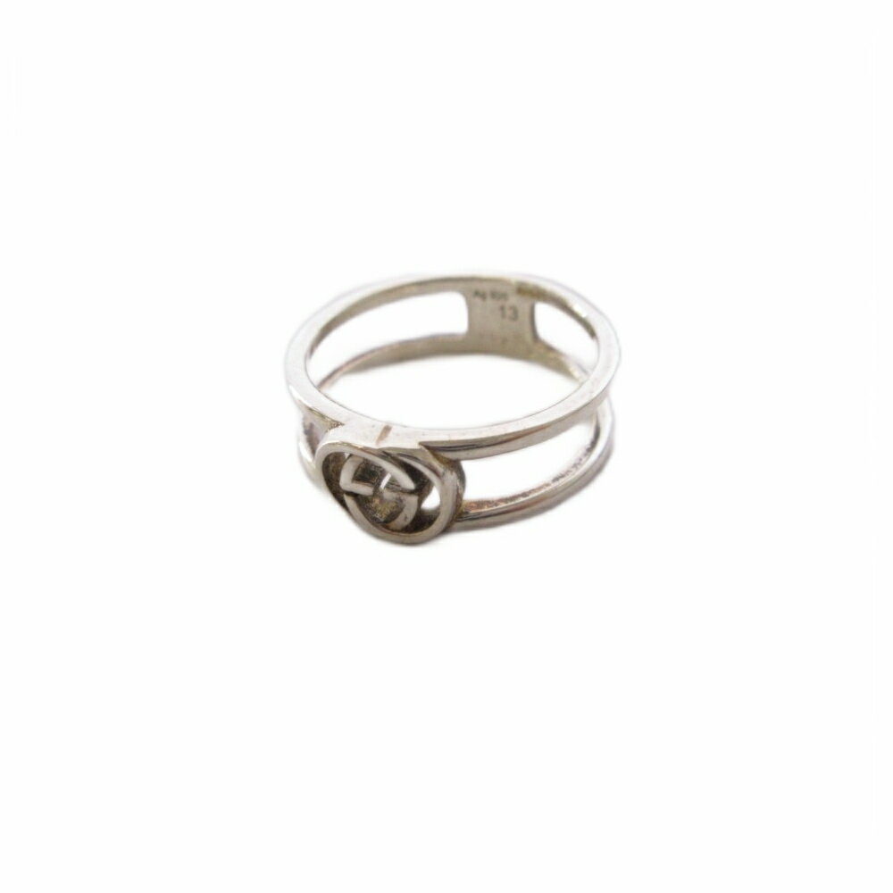 gucci///////////////\' - 【中古】グッチ GUCCI インターロッキングG リング 指輪 Ag925 13 シルバーカラー /KH ■OH レディース 【ベクトル 古着】 260521